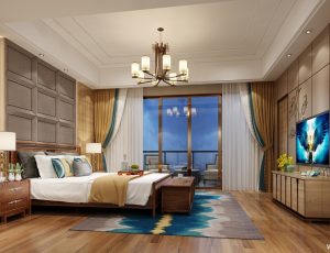 269-卧室/父母房/次卧模型/卧室效果图/3D模型