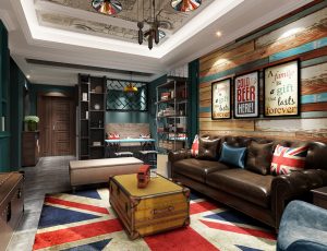 108-客厅模型/客餐厅/会客厅/起居室/3D模型