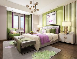 47-卧室/父母房/次卧模型/卧室效果图/3D模型