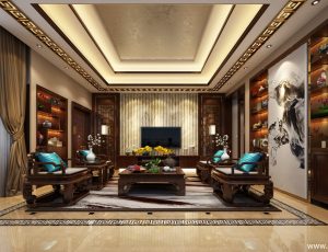 179-客厅模型/客餐厅/会客厅/起居室/3D模型