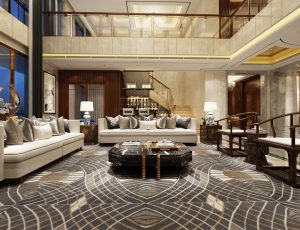 223-客厅模型/客餐厅/会客厅/起居室/3D模型