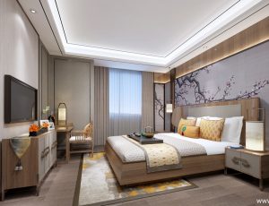 243-卧室/父母房/次卧模型/卧室效果图/3D模型