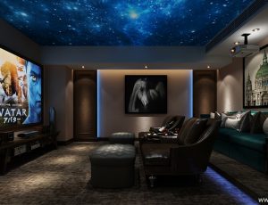 91-娱乐/茶室/影音室模型/影音室效果图/3D模型/茶室模型/娱乐室3D模型