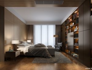 288-卧室/父母房/次卧模型/卧室效果图/3D模型