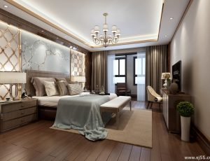 126-卧室/父母房/次卧模型/卧室效果图/3D模型