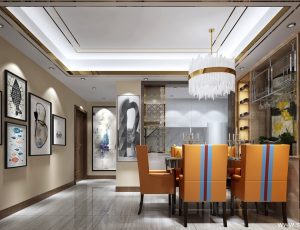 136-餐厅模型/中餐厅/西餐厅/餐吧台/3D模型