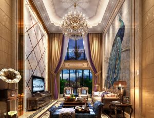 171-客厅模型/客餐厅/会客厅/起居室/3D模型