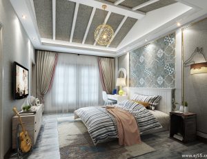 228-卧室/父母房/次卧模型/卧室效果图/3D模型