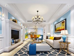 598-客厅模型/客餐厅/会客厅/起居室/3D模型