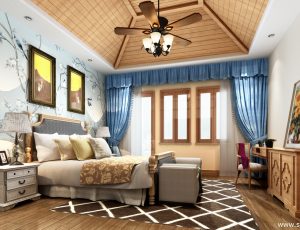 136-卧室/父母房/次卧模型/卧室效果图/3D模型