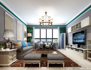 125-客厅模型/客餐厅/会客厅/起居室/3D模型