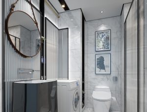 20-卫生间模型/洗手间效果图/3D模型/无水印模型/卫生间3D模型