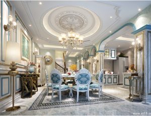 27-餐厅模型/中餐厅/西餐厅/餐吧台/3D模型