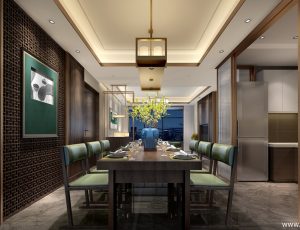 574-客厅模型/客餐厅/会客厅/起居室/3D模型