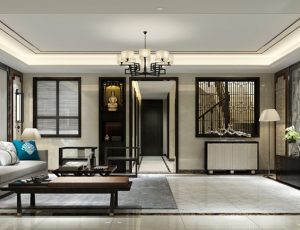 154-客厅模型/客餐厅/会客厅/起居室/3D模型