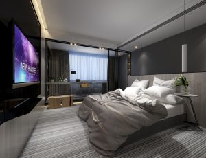 200-卧室/父母房/次卧模型/卧室效果图/3D模型