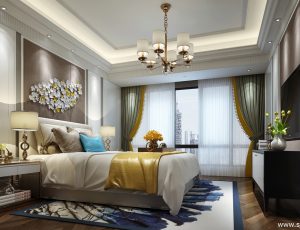 82-卧室/父母房/次卧模型/卧室效果图/3D模型