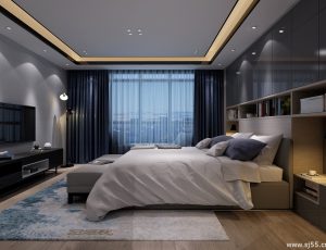 96-卧室/父母房/次卧模型/卧室效果图/3D模型