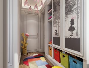 60-儿童房模型/儿童房效果图/3D模型/无水印模型/小孩房3D模型