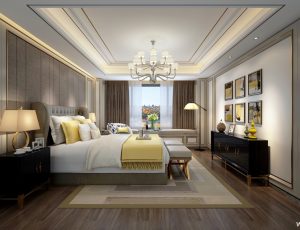 207-卧室/父母房/次卧模型/卧室效果图/3D模型