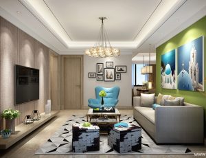 367-客厅模型/客餐厅/会客厅/起居室/3D模型