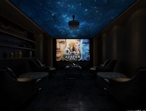 85-娱乐/茶室/影音室模型/影音室效果图/3D模型/茶室模型/娱乐室3D模型