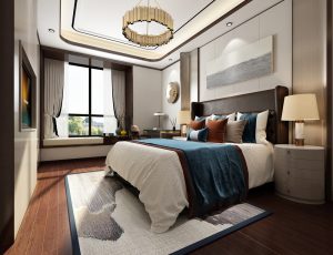 254-卧室/父母房/次卧模型/卧室效果图/3D模型