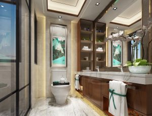 60-卫生间模型/洗手间效果图/3D模型/无水印模型/卫生间3D模型