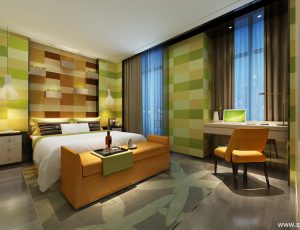 215-卧室/父母房/次卧模型/卧室效果图/3D模型