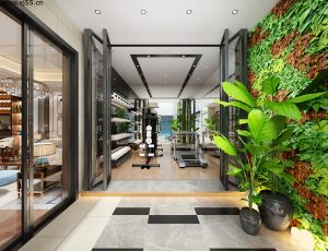 01-阳台/玄关/3D模型/无水印模型/材质贴图完整