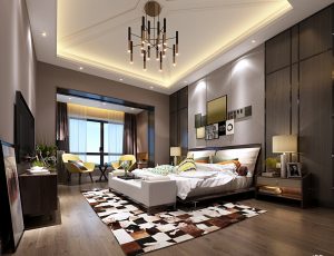 299-卧室/父母房/次卧模型/卧室效果图/3D模型