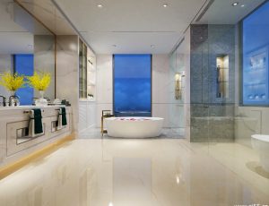 57-卫生间模型/洗手间效果图/3D模型/无水印模型/卫生间3D模型