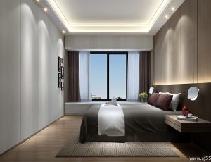 232-卧室/父母房/次卧模型/卧室效果图/3D模型