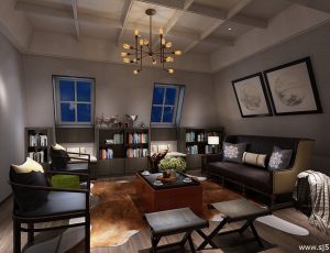 113-娱乐/茶室/影音室模型/影音室效果图/3D模型/茶室模型/娱乐室3D模型