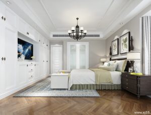 188-卧室/父母房/次卧模型/卧室效果图/3D模型