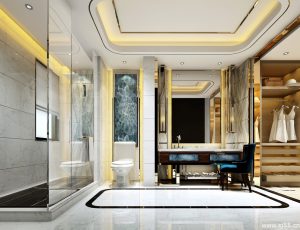 41-卫生间模型/洗手间效果图/3D模型/无水印模型/卫生间3D模型