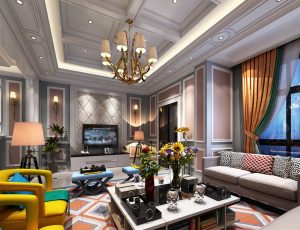 172-客厅模型/客餐厅/会客厅/起居室/3D模型