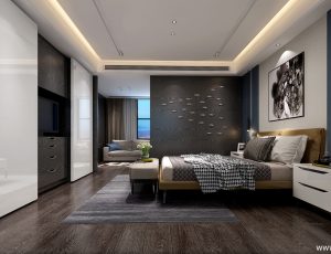 109-卧室/父母房/次卧模型/卧室效果图/3D模型