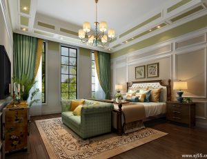 37-卧室/父母房/次卧模型/卧室效果图/3D模型