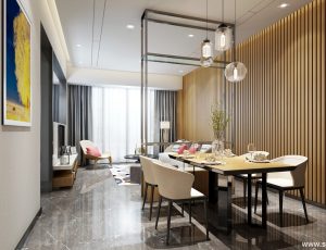 132-餐厅模型/中餐厅/西餐厅/餐吧台/3D模型