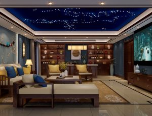 33-娱乐/茶室/影音室模型/影音室效果图/3D模型/茶室模型/娱乐室3D模型