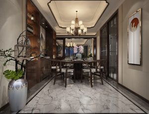 121-餐厅模型/中餐厅/西餐厅/餐吧台/3D模型