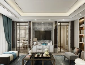 580-客厅模型/客餐厅/会客厅/起居室/3D模型