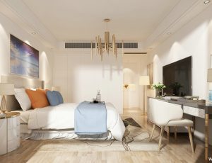 107-卧室/父母房/次卧模型/卧室效果图/3D模型