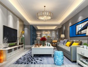 175-客厅模型/客餐厅/会客厅/起居室/3D模型