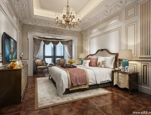 28-卧室/父母房/次卧模型/卧室效果图/3D模型