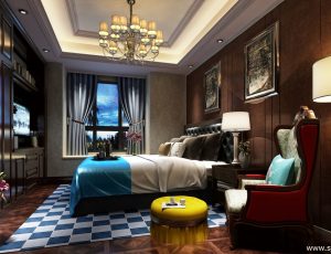 158-卧室/父母房/次卧模型/卧室效果图/3D模型