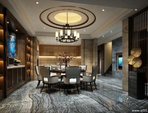 30-餐厅模型/中餐厅/西餐厅/餐吧台/3D模型