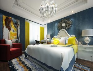 66-卧室/父母房/次卧模型/卧室效果图/3D模型