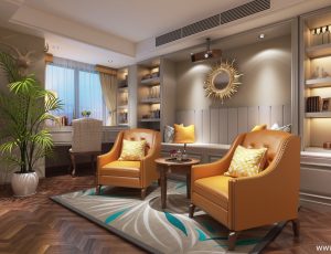 47-娱乐/茶室/影音室模型/影音室效果图/3D模型/茶室模型/娱乐室3D模型